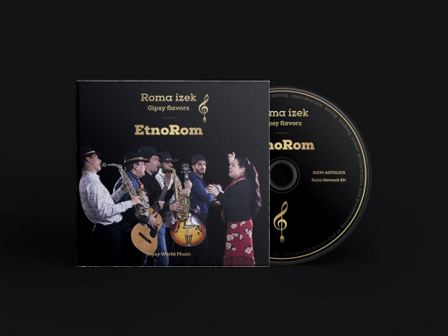 CD borító tervezése – EtnoRom